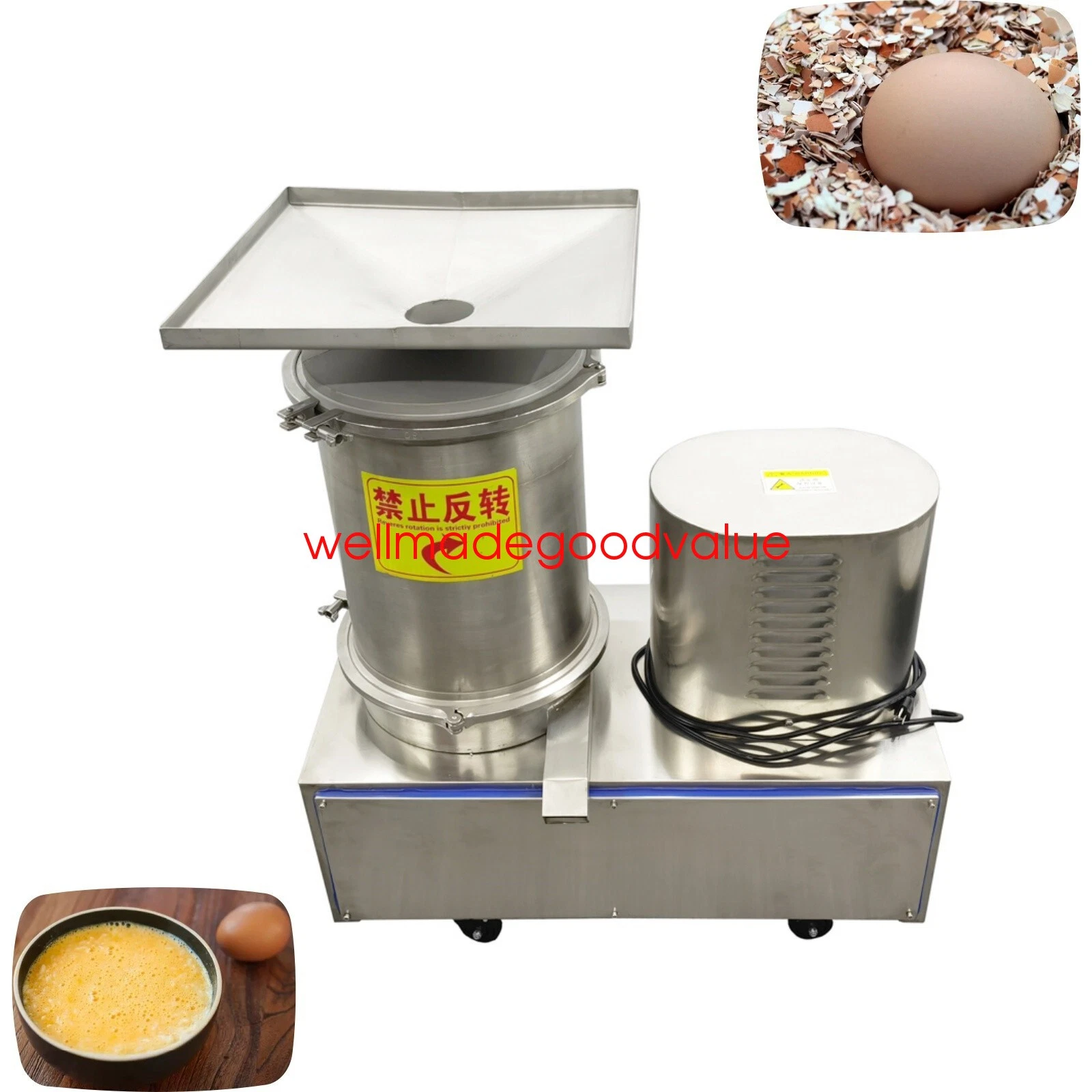 Commercial Automatic Eggbeater Separator Egg Liquid Machine 2200w 110v By Sea
Opens in a new window 