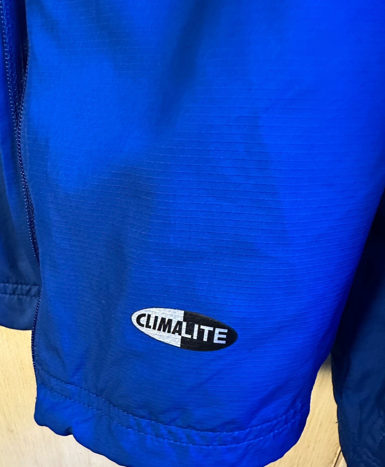 Adidas Climalite Blue Pullover Jacket Windbreaker… - image 6
