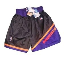 Pantaloncini NOS Vintage Champion Phoenix Suns, pantaloncini da basket vintage, vintage NBA