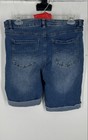 D. Jeans Womens Blue Medium Wash Cuffed Hem Bermuda Shorts Size 10 — photo 2