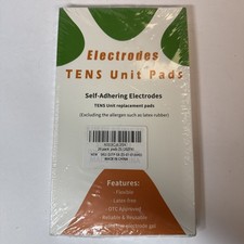 Electrodes Tens Unit Pads 20 Pack 20ZFX ZS Latex Free Self Adhesive Reusable