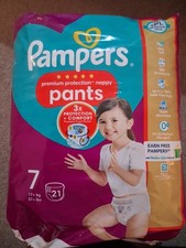 Pampers Premium Protection Nappy Pants, Size 7 Jumbo Pack of 21