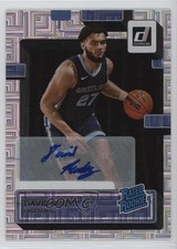 2022-23 Panini Donruss Rated Rookie Choice Signatures David Roddy #223 Auto 5ya