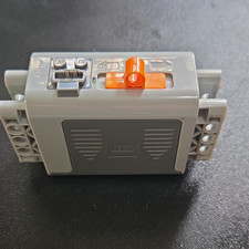 LEGO Power Functions Battery Box Grey/Orange with Battery Cover, 6 Battery 8881