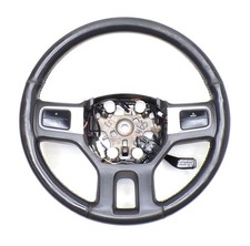 09-12 Dodge Ram 1500 2500 3500 Black Leather Steering Wheel Heated