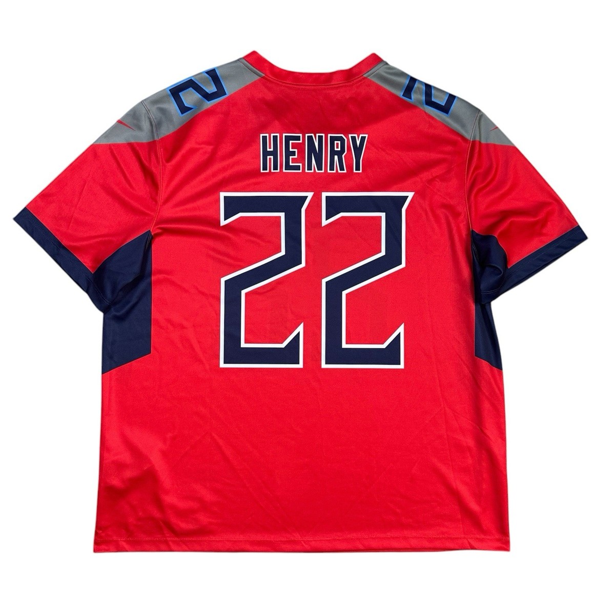 Nike Derrick Henry Tennessee Titans #22 Red Inverted Game