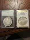 2 Morgan PROOFS 1879-S MS63 / 1896-1D SGS MS66 AMERICAN GRADING 💥💯