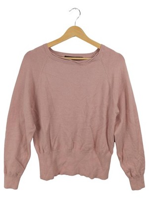 Vero Moda Damen Pullover Rundhals Rosa Gr. L Basic Langarm