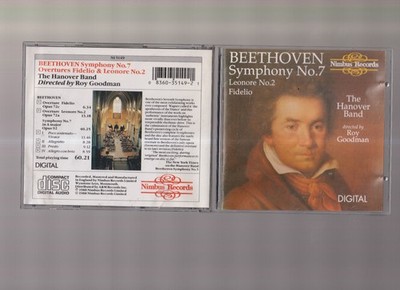 Beethoven: Symphony No. 7 / Leonore No. 2 / Fidelio CD Nice! W/Case #1225EE