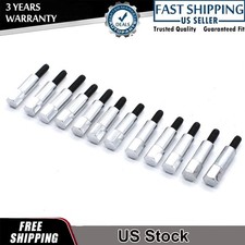 For Sbf 260 289 302 347 351w Chrome Valve Cover Bolt Mini Nut Studs Sb Ford Nuts