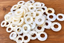 2 Inch Mother of Pearl Shells -50 Pieces Craft Jewelry Making