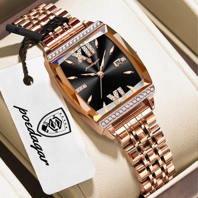 POEDAGAR Top Exquisite Woman Watches High Quality Date Fashion Waterproof ML005F