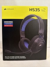 Corsair HS35 V2 Multi Platform Wired Gaming Headset New In Box 