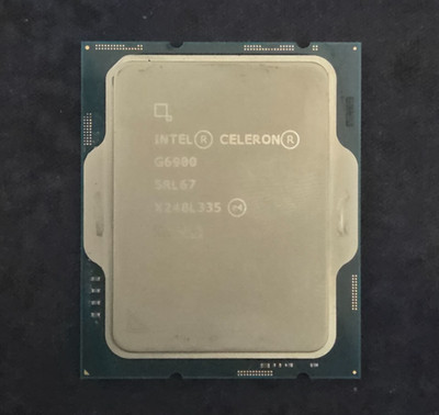 Intel Celeron G6900 Processor (3.4GHz,LGA 1700, Dual-Core) - SRL67 46W
