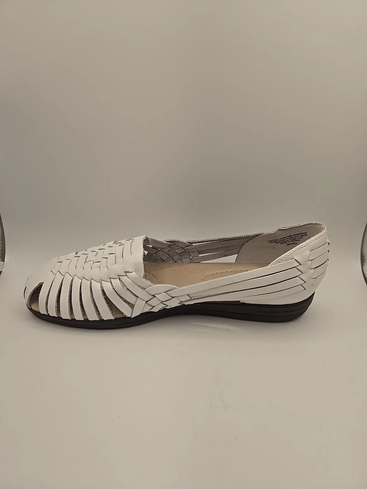 Softspots Mujer Trinidad Plano Blanco Talla 10W Foto 2 de 4