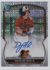2023 Bowman Chrome Mega Box Chrome Mojo Auto Douglas Hodo III #BCMA-DH Auto 1q9u
