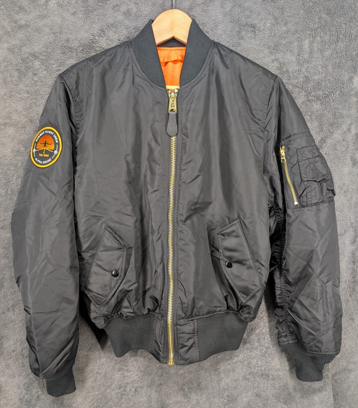 Alpha Industries Bomber Jacket Intermediate MA-1 … - image 1
