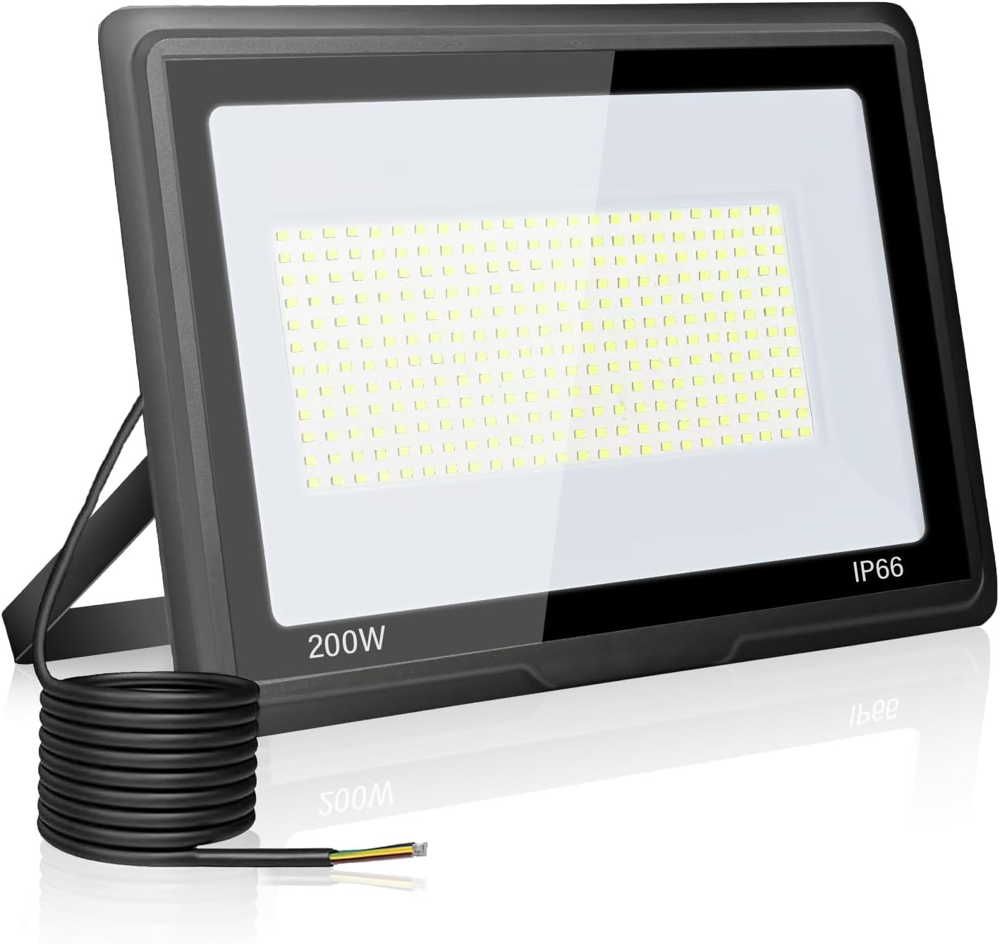 Faretto LED Esterno 200W Potente - Illuminazione Giardino e Garage