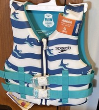 NEW Speedo Youth Life Jacket Vest Type III PFD 50-90lbs U.S.Coast Guard Approved
