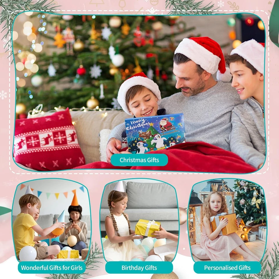 Calendario Avvento 2025 Divertenti Giochi Puzzle per Bambini, Regali Natale Calz - Immagine 3 di 4