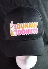 RARE/ CLASSIC DUNKIN DONUTS Promo BALL CAP Hat Employee Cap StrapBack SHIPS FREE