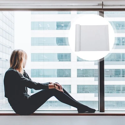 Mattierte Fensterfolie, transparente, selbstklebende Glasfolien für das Büro - Bild 1 von 4