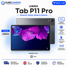 Lenovo Tab P11 Pro 128GB WiFi+4G Unlocked Brand New Excellent Condition Pristine