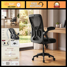 Ergonomic Mesh Office Chair with Adjustable Lumbar Support & Breathable Design