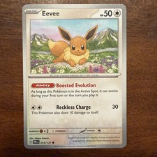 Eevee 74/131 NM Prismatic Evolutions Common Pokemon TCG