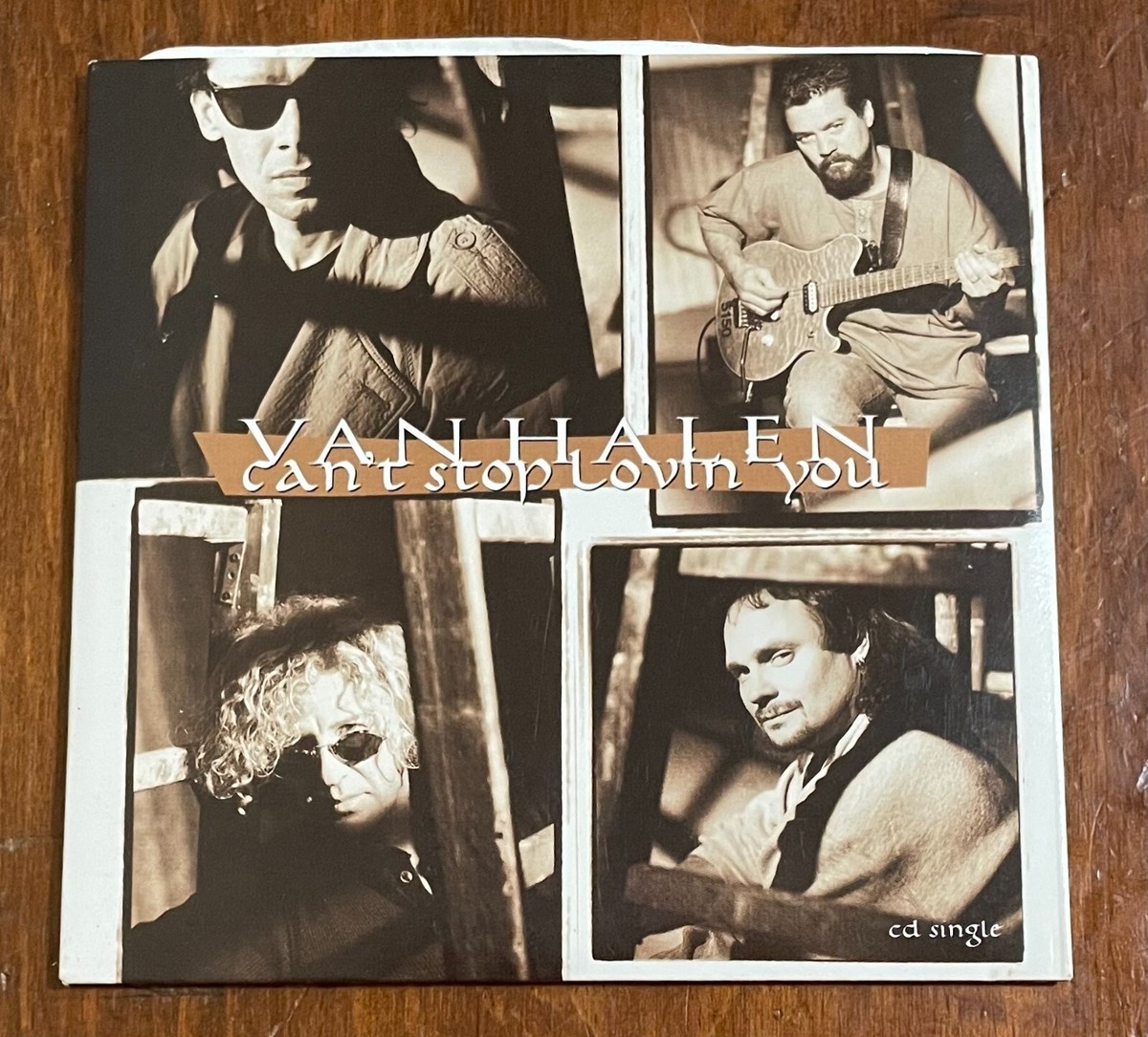 Van Halen Can't Stop Lovin You 1995 CD Single Crossing Over