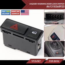Hazard Warning Light Switch Door Central Lock Button for BMW E53 E46 E85 613 325
