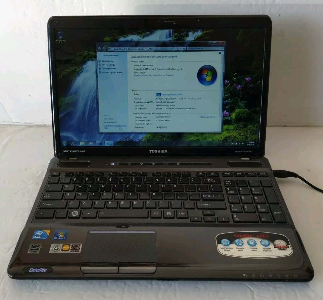 TOSHIBA Satellite L500 /Windows 7 (US版) Toshiba Satellite laptop - windows 7 PARTS ONLY! | eBay