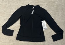 Lululemon Women's black Nulux UVP Run jacket, Size 6, BNWT, L K  