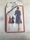 Vintage Simplicity  Sewing Pattern #5242 UNCUT Shirt Dress Size 10