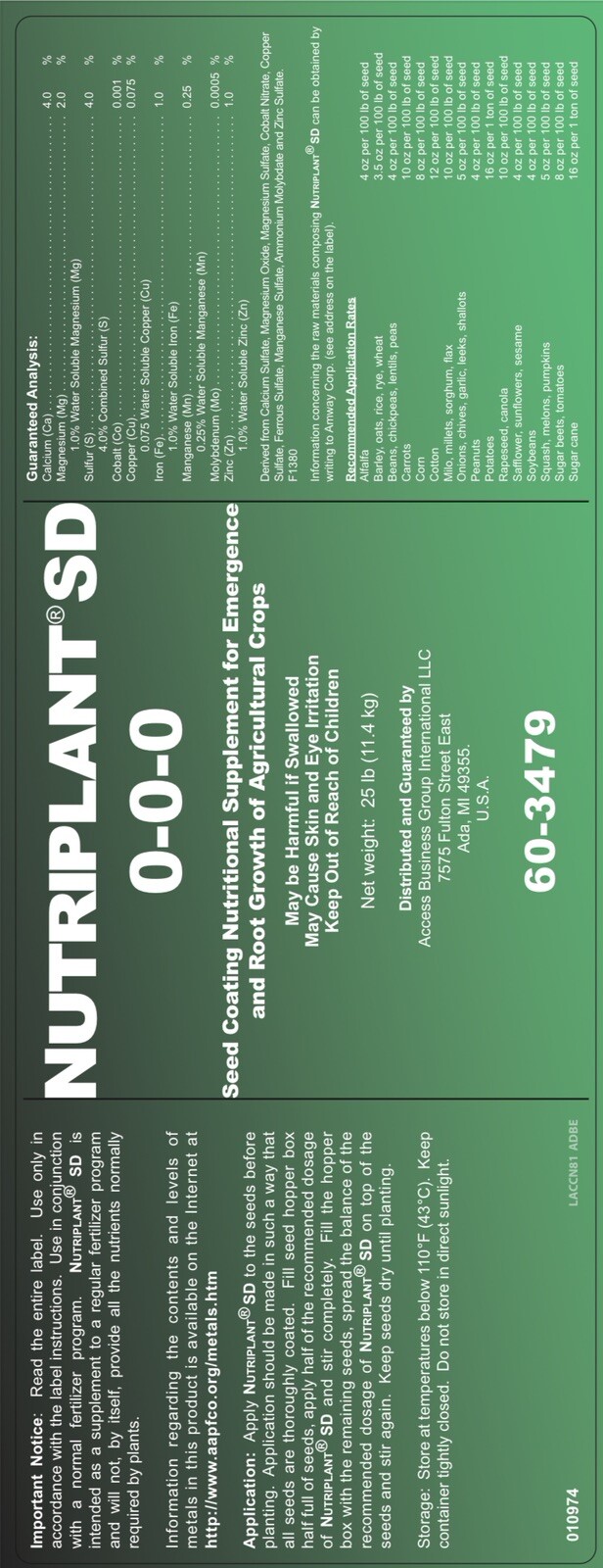 Micronutrient 25lb Nutriplant SD For Enhanced Root Growth & Crop Yields