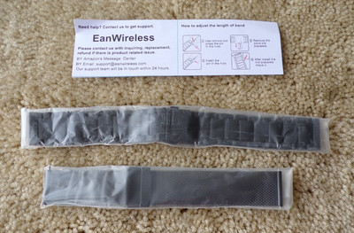 2 Pack Eanwireless Black Metal Smart Watch Bands @c4
