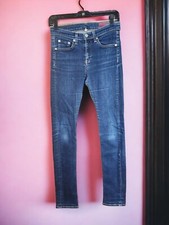Rag  Bone High Rise Skinny Dark/ Heritage Wash Size 27