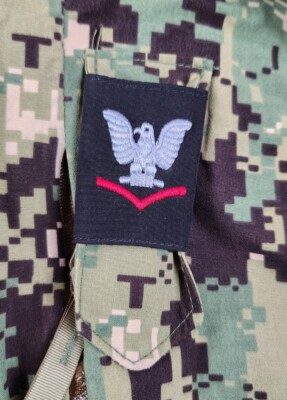 US Navy NWU Type III Working Uniform Parka Wet/Cold Weather Jacket