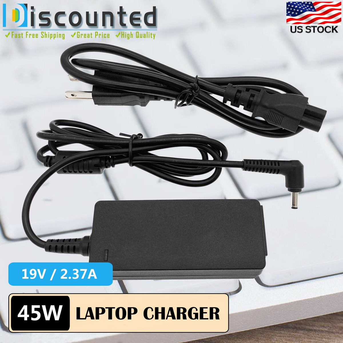 New 45W For AD2108320 ASUS VIVOBOOK FLIP TP412FA-OS31T AC ADAPTER