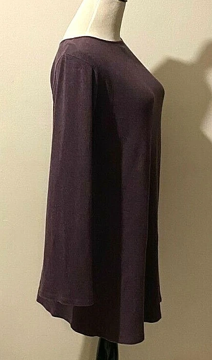 UNDERCOVER Abito midi Victoria's Secret donna taglia M medio bordeaux manica lunga