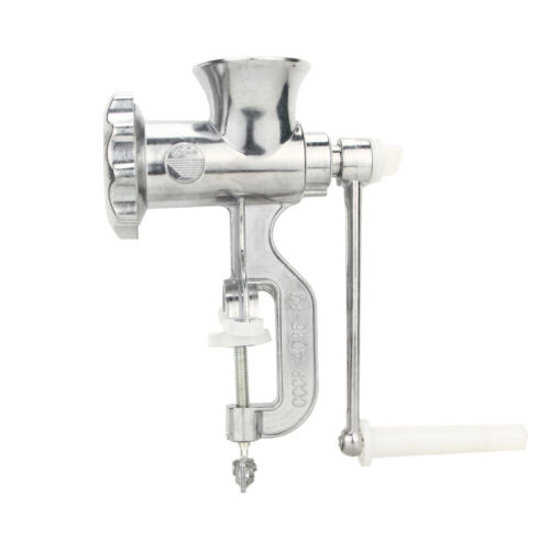Table Hand Crank Manual Meat Grinder Mincer Stuffer Sausage Filler Maker Machine - Picture 15 of 24