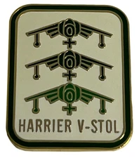 Harrier V-Stol Motorcycle Hat Cap Lapel Pin M-408