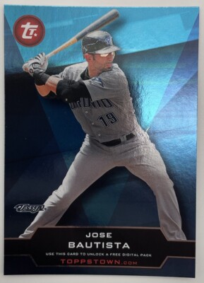 2011 (BLUE JAYS) Topps Opening Day Topps Town Codes #TTOD4 Jose Bautista