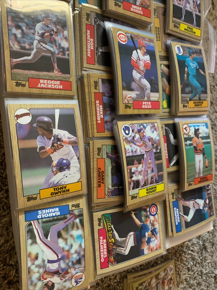 1987 Topps Baseball huge lot (325+) RCs HOF - Image 4 of 4