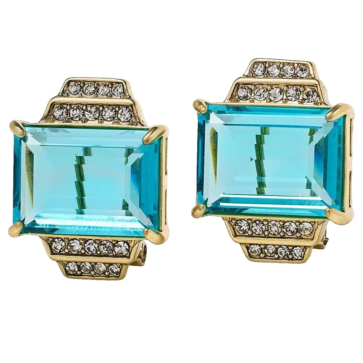 Heidi Daus Crystal Stud Fashion Earrings