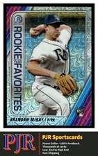 2020 Bowman Mega Box #ROYF-BM Brendan McKay Rays  Rookie of the Year Favorites