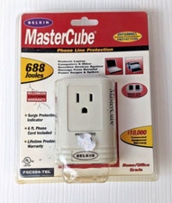 Belkin F5C594-TEL 688 Joules MasterCube Phone Line Protection new sealed