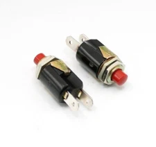 (10pcs) 8411K13 Eaton Momentary Push Button Switch SPST 8411 K13 Red