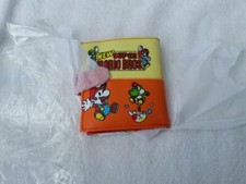 Rare NEW SUPER MARIO BROS Wallet Bi-Fold NOS Orange Yellow Red
