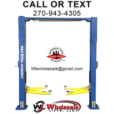 New ALI Certified LAUNCH TECH USA – TLT211-AS 11,000 lb 2-Post Clear Floor Lift